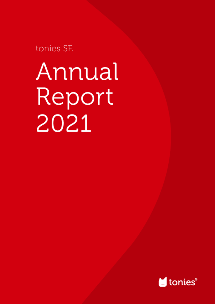 tonies SE Annual Report 2021