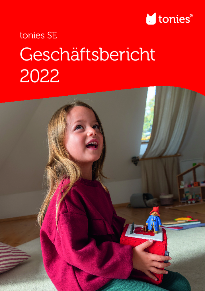 tonies SE Geschäftsbericht 2022