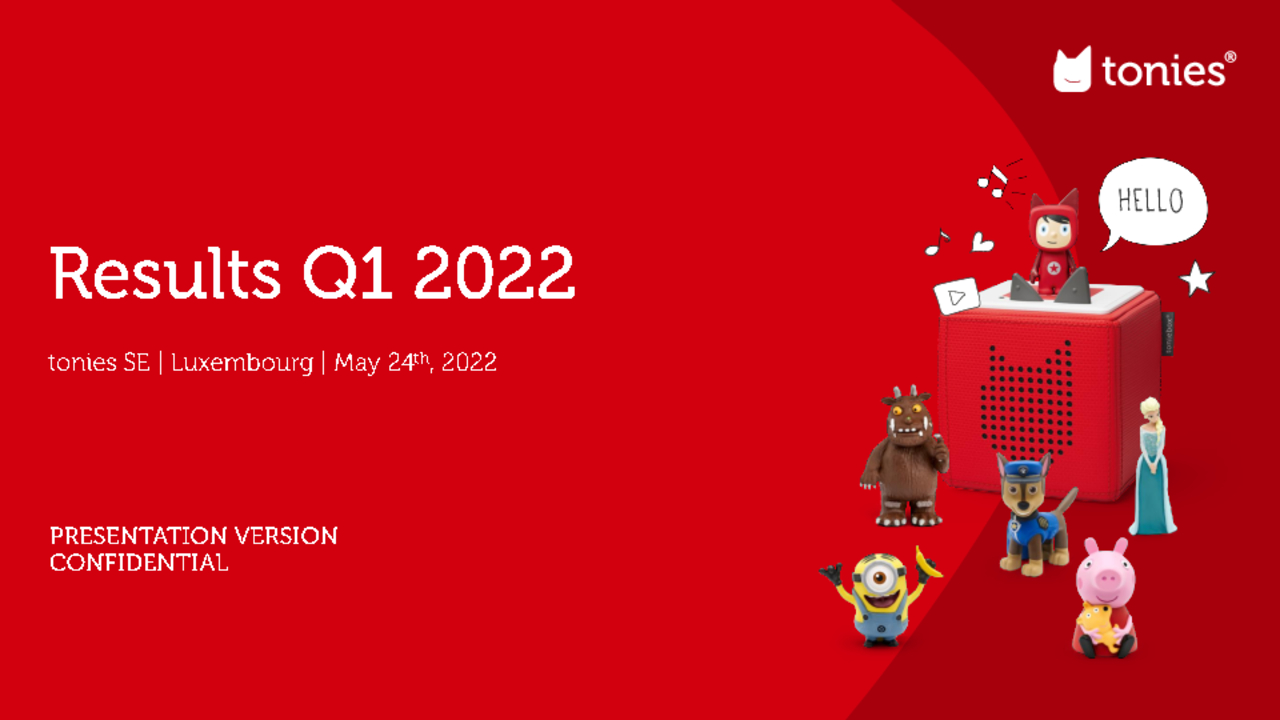 Earnings Presentation on Q1 2022 Results